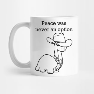 Sheriff Plush Dinosaur Mug